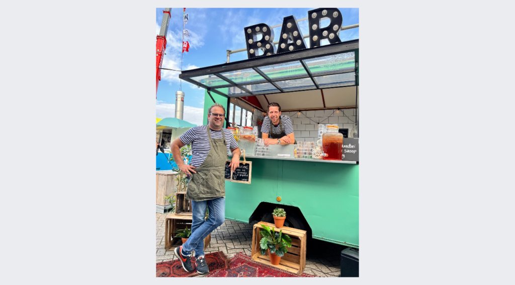 cocktailktruck met barmannen