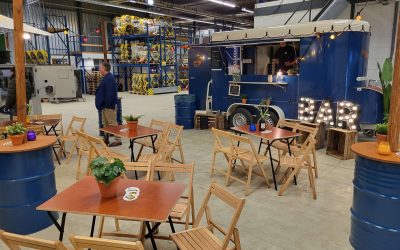 Drankcatering in loods
